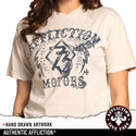 Affliction Women's T-shirt Ac Explosion