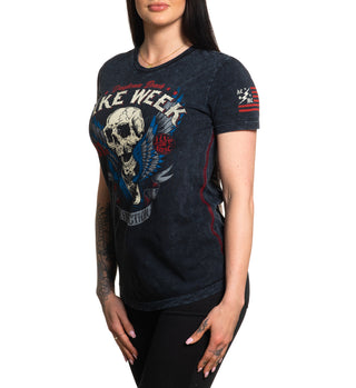Affliction Women's T-Shirt Daytona 81