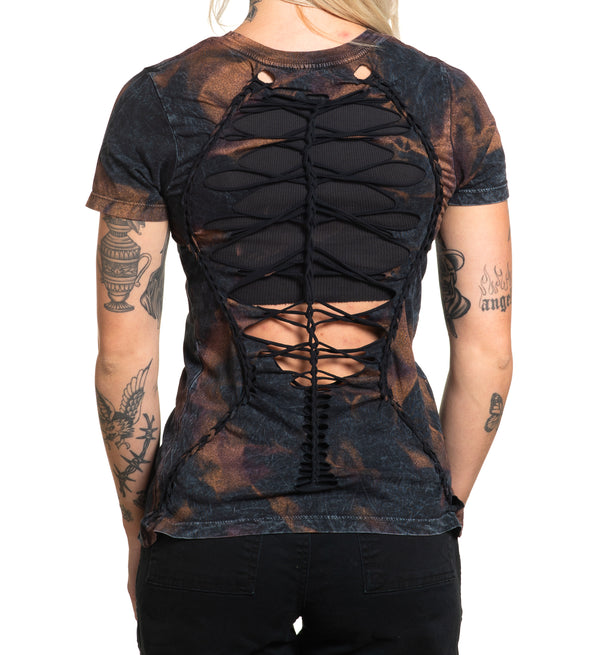 Affliction Woman's' T-shirt Chemawa Heights