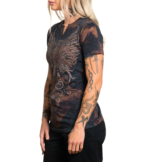 Affliction Woman's' T-shirt Chemawa Heights