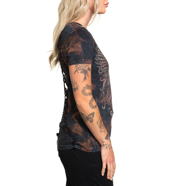 Affliction Woman's' T-shirt Chemawa Heights