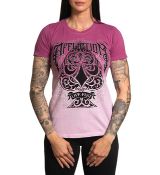 Affliction Women's T-Shirt Paramount