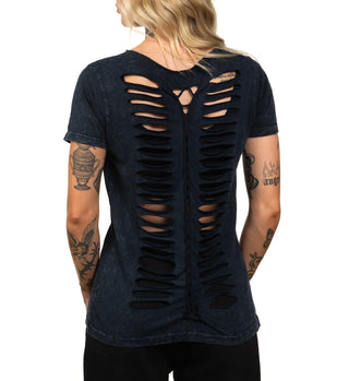 Affliction Women's T-shirt Savage Rose Tour