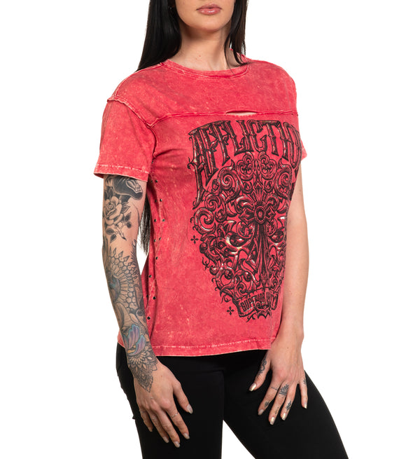 Affliction Women's T-shirt Solution