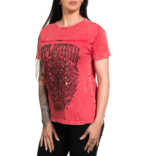 Affliction Women's T-shirt Solution