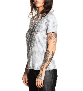Affliction Women's T-Shirt Newport Road
