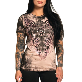 Affliction Women's T-Shirt Pinecrest
