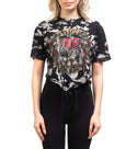 Affliction Women's T-shirt Heart Rock      ++*