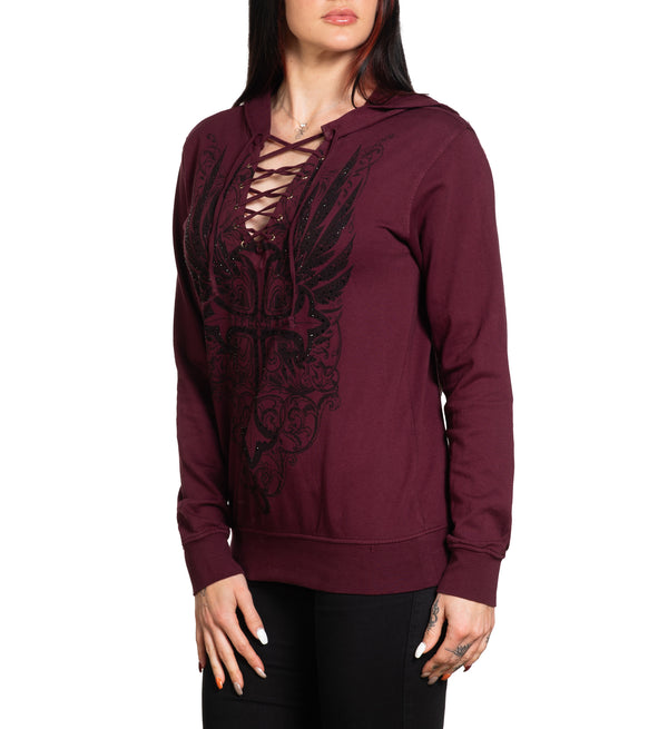 Affliction Women's Pullover Free     ++*