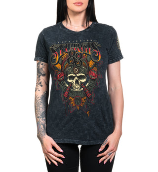 Affliction Women's T-shirt STURGIS 83