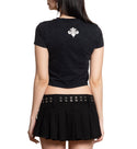 Affliction Women's T-shirt Flaming Dragon