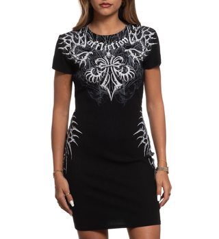Affliction Women's Dress Skeleton