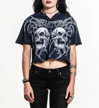 Affliction Women's T-shirt Shred Fest