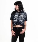 Affliction Women's T-shirt Shred Fest