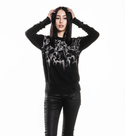 Affliction Women's Long Sleeve Shirt Crows