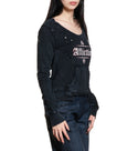 Affliction Women's Long Sleeve T-shirt Angel  Wings