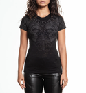 Affliction Women's T-shirt Forgotten