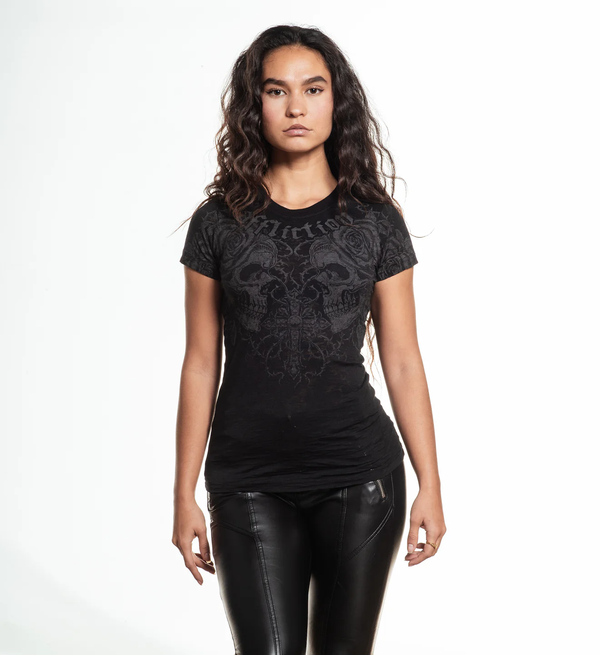 Affliction Women's T-shirt Forgotten