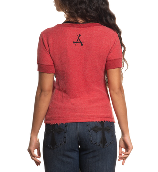 Affliction Women's T-shirt Forgotten