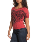 Affliction Women's T-shirt Forgotten