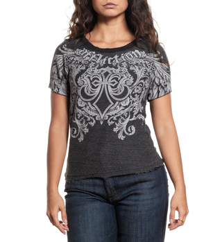 Affliction Women's T-shirt Step of Faith