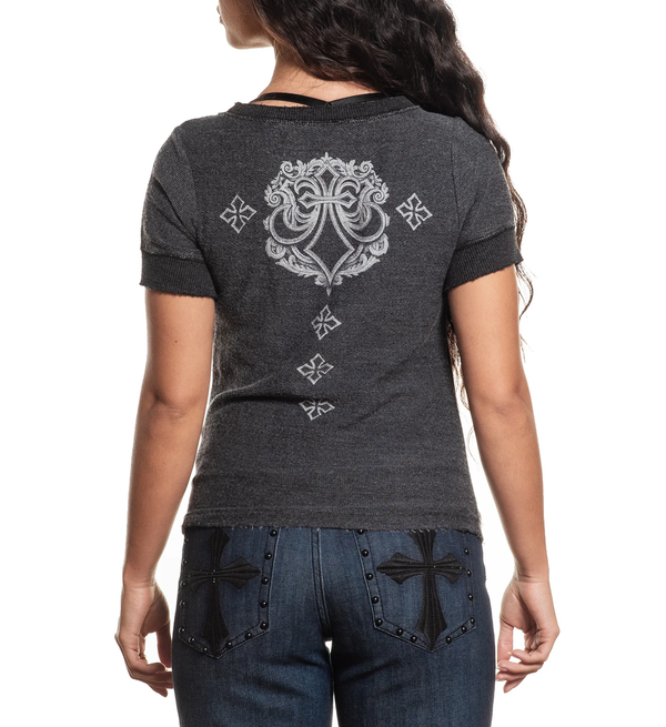 Affliction Women's T-shirt Step of Faith