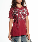 Affliction Women's T-shirt Jump
