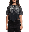 Affliction Women's T-shirt Collapse