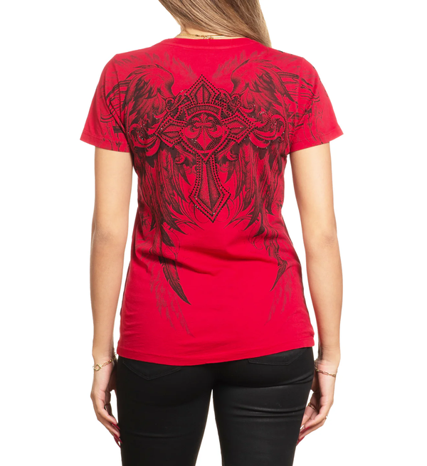 Affliction Women's T-shirt Ayala