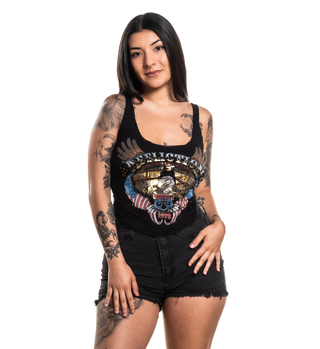 Affliction Women's Tanks/Top T-shirt Free Ride