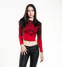 Affliction Women's Long Sleeve Thermal Shirt Sands of Burden