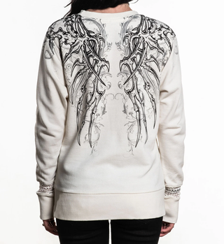 Affliction Women's Long Sleeve T-shirt Vertibrate