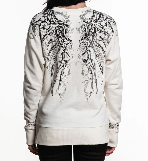Affliction Women's Long Sleeve T-shirt Vertibrate