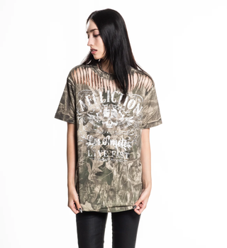 Affliction Women's T-shirt Davey Jones