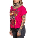 Affliction Women's T-Shirt Ac Nightlife