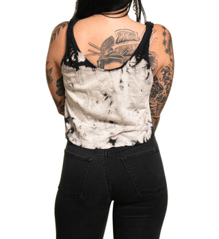 Affliction Women's T-Shirt Tank Vintage Motors Oversized Shirt