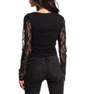 Affliction Women's Long Sleeve Shirt Speed Trials