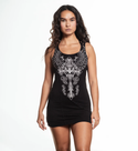 Affliction Women's Tank Dress Iron Soul
