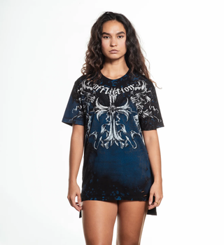 Affliction Women's T-shirt Jump