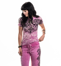 Affliction Women's T-shirt Forgotten