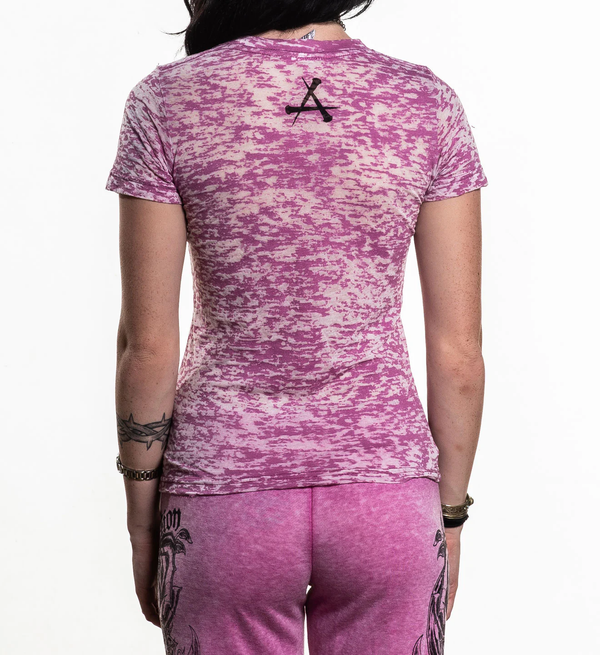 Affliction Women's T-shirt Forgotten