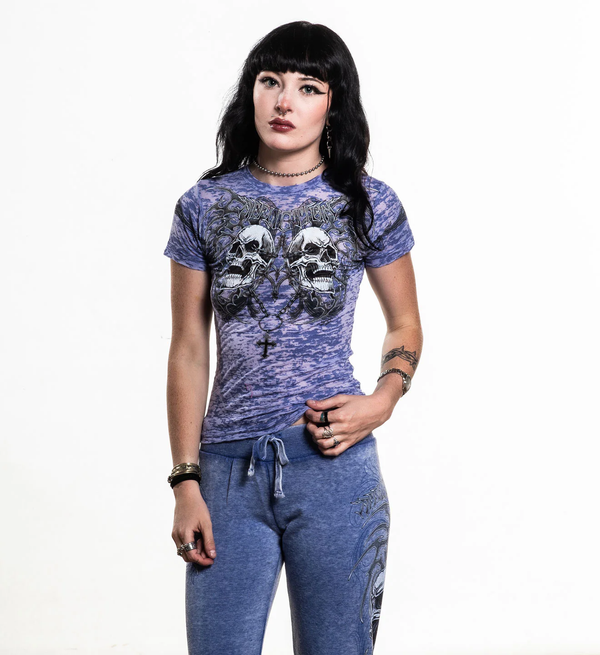 Affliction Women's T-shirt Shred Fest