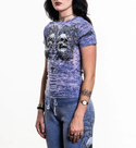 Affliction Women's T-shirt Shred Fest