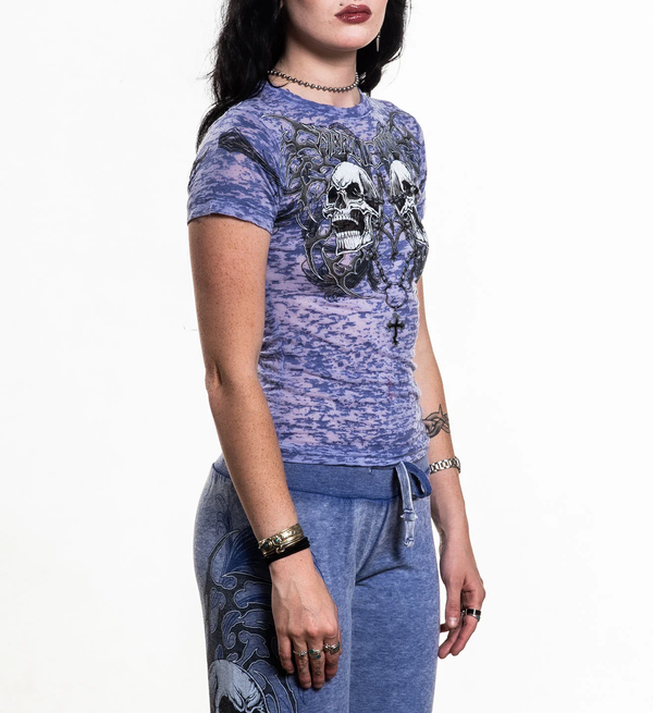 Affliction Women's T-shirt Shred Fest
