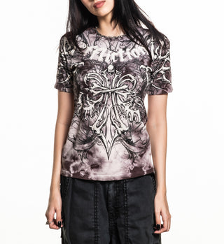 Affliction Women's T-shirt Skeleton