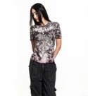 Affliction Women's T-shirt Skeleton