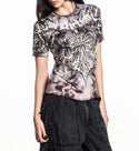 Affliction Women's T-shirt Skeleton