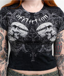 Affliction Women's T-shirt Collapse