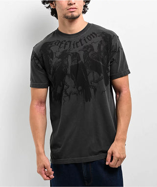 Affliction Men's T-shirt Crows