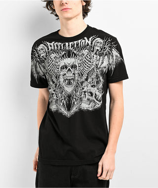 Affliction Men's T-shirt Horror Horror Swarm